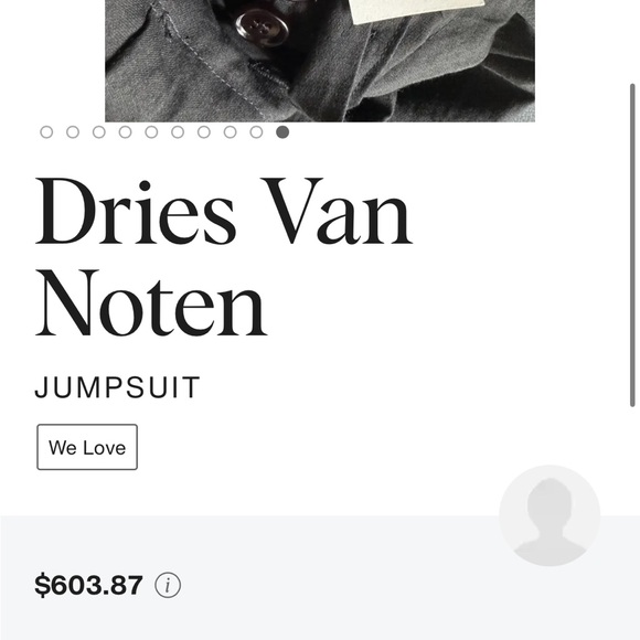 Dries Van Noten jumpsuit - Picture 7 of 9